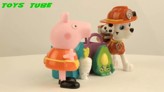 Super Shopkins toys Peppa Pig Свинка Пеппа открывают Шопкинс смотреть онлайн