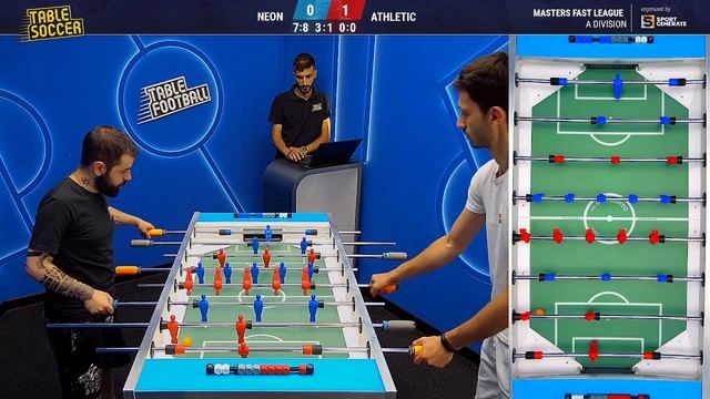 Table Football | E.Ghazaryan (NEON) - N.Martirosyan (ATHLETIC) | 04.06.2022 11:20(GMT+4) | MFL смотреть онлайн