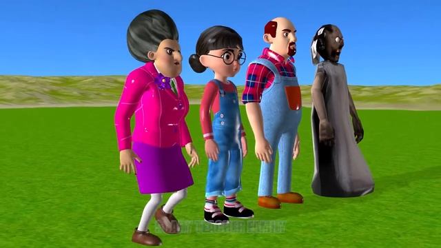 Scary Teacher 3D vs Squid Game Who Dive Longer 1 Minute Clock 5 Times смотреть онлайн