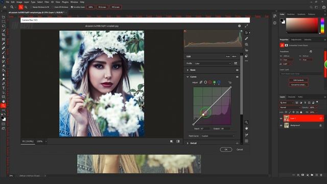 Adobe Photoshop Color Grading In Camera Raw смотреть онлайн