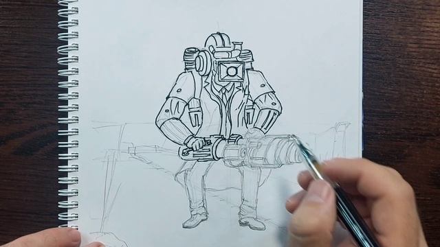 skibidi toilet 69 How to draw Large Cameraman смотреть онлайн