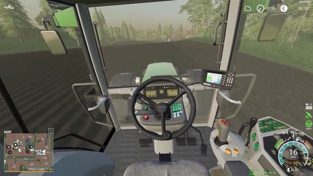 Cultivating With Fendt926 And Amazone Catros 6002-2 смотреть онлайн