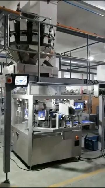 Упаковочная машина в готовые пакеты Дой-Пак смотреть онлайн