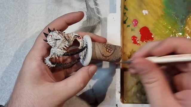 Painting a Lamenter Horror from Warmachine Infernals faction смотреть онлайн