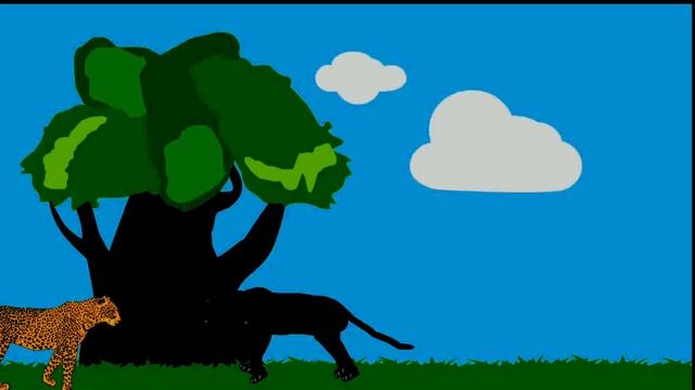 leopard vs black panther animation—all animation #anils #dr2 смотреть онлайн