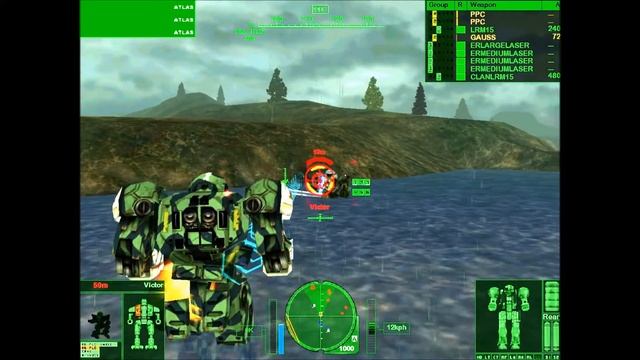 Atlas - MW4 Mercenaries - Hesperus II - Assault смотреть онлайн