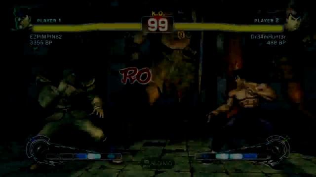 SSF4 Bison (EZPIMPIN82) vs. Fei Long (Dr34mHunt3r) Xbox LIVE Ranking Match смотреть онлайн