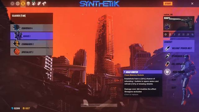 Смотрим Synthetik #3. Продолжаем за Guardian. Смерть от ракеты. Переходим на Rogue. смотреть онлайн