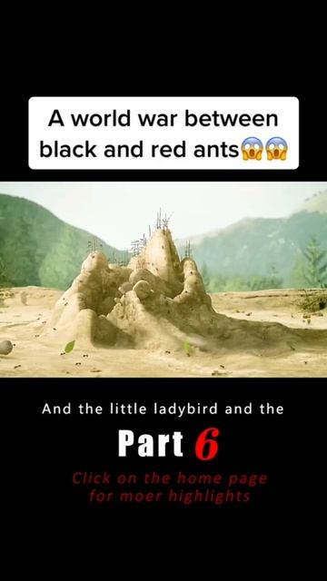 A world war between black and red ants😱😱 #movie #film #minuscule смотреть онлайн