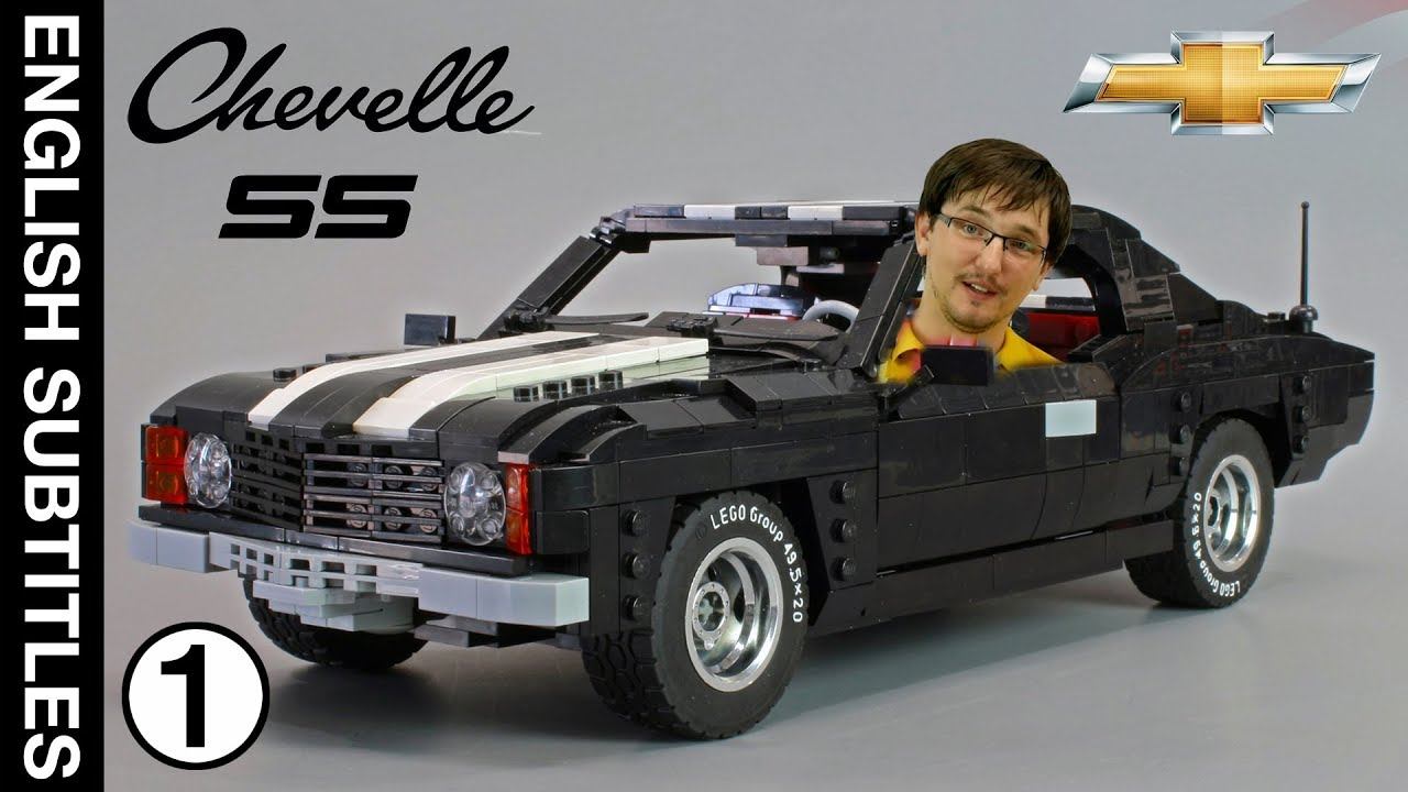 Обзор крутой самоделки LEGO Chevy Chevelle - Review of cool creation - PART 1 смотреть онлайн