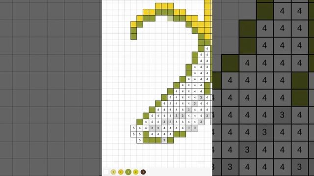 Як малювати по клітинках банан смотреть онлайн