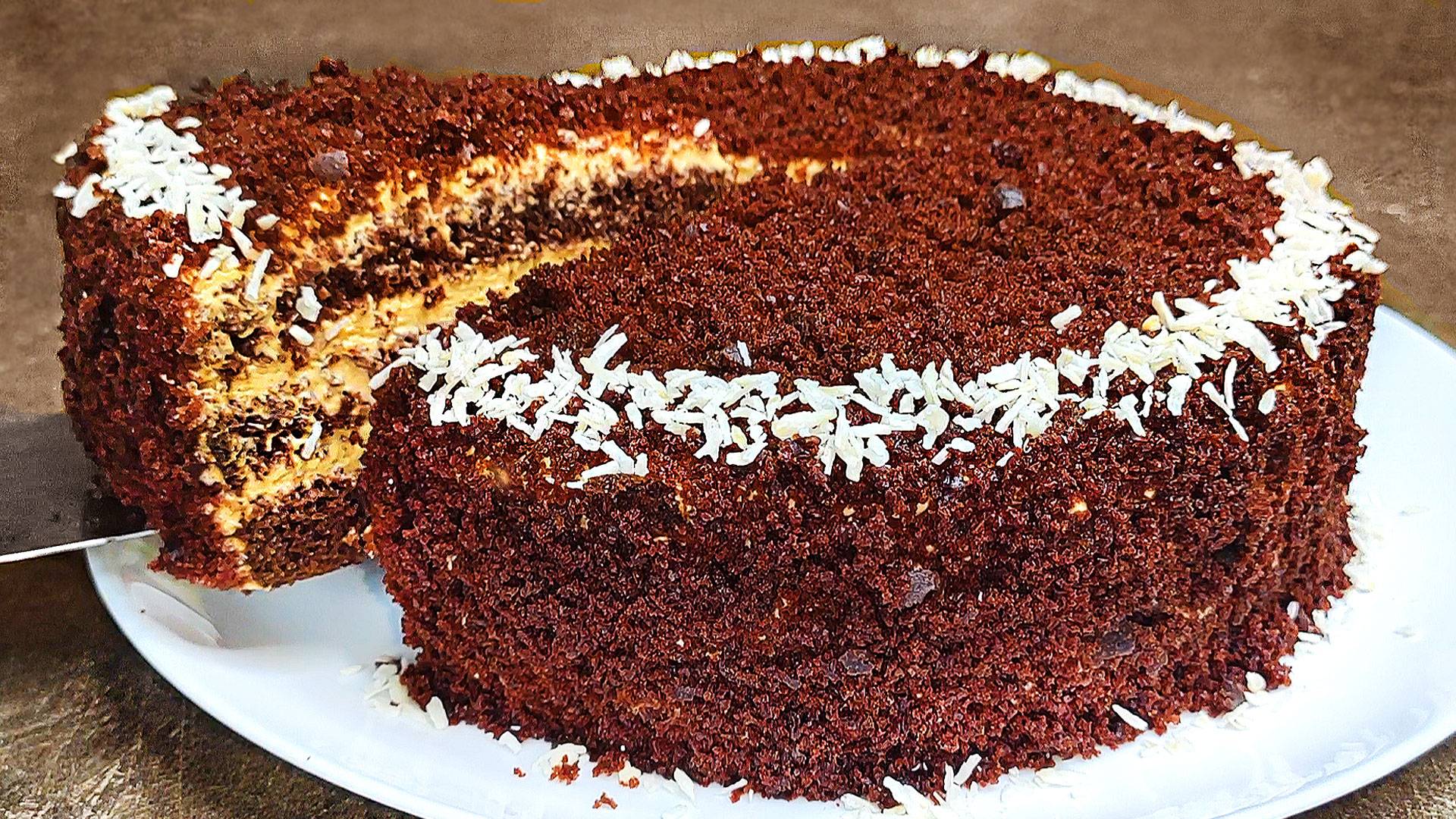 Бомбический Домашний ТОРТ, который не нуждается в пропитке!Супер Вкусный Шоколад смотреть онлайн