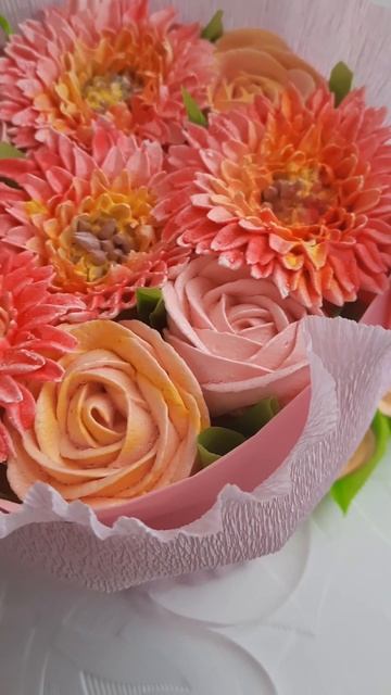 Букет цветов из зефира Рузняева Марина Спб https://vk.com/marinaruznyaevazefir смотреть онлайн