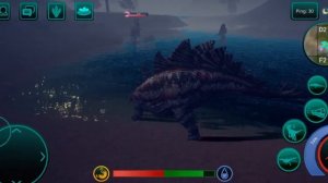 Выживание стегозавра в The cursed dinosaur isle|Modjis