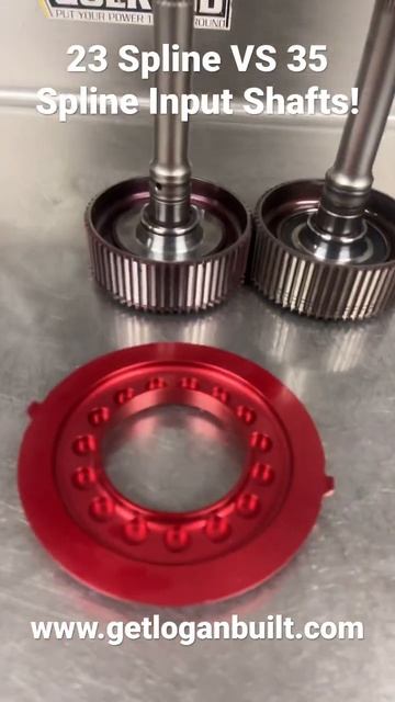 The difference between Sonnax 23 & 35 Spline Inputs! #diesel #transmission #cummins #48re #47re смотреть онлайн