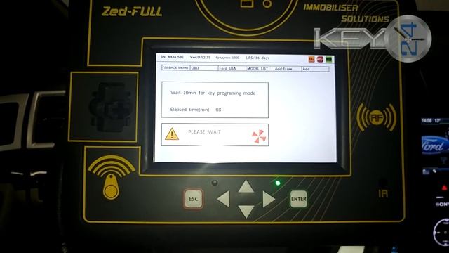 Zed-FULL - OBD - Ford Explorer 2013 (программирование ключа с Д/У) смотреть онлайн