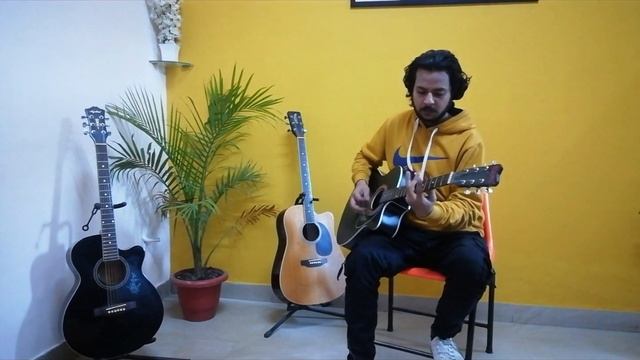 KARPURA GAURAM KARUNAVATARAM | GUITAR INSTRUMENTAL | MAHADEV THEME SONG смотреть онлайн