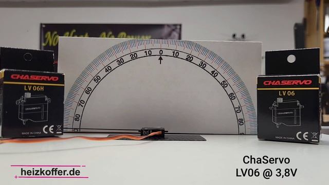 ChaServo - LV06 Test der Rückstellgenauigkeit und des Speeds смотреть онлайн