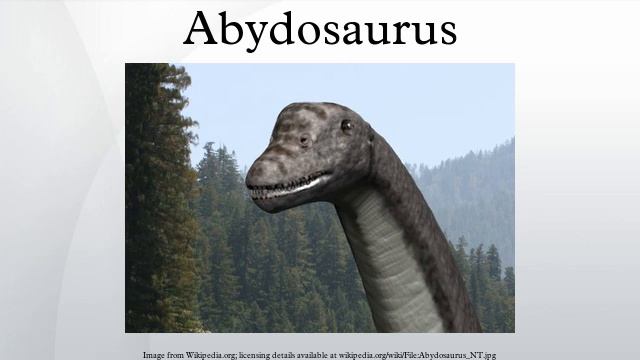 Abydosaurus смотреть онлайн