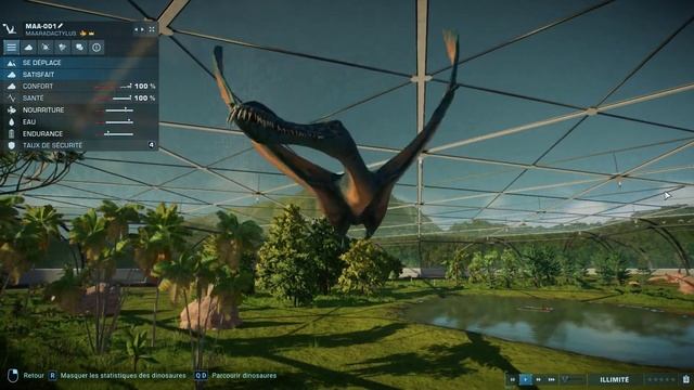 Jurassic World Evolution 2 : dinosaures volant MAARADACTYLUS смотреть онлайн