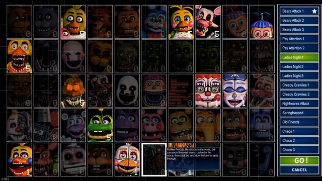 Ultimite custom night (FNAF 7) Прохождения игры часть 2 Аниме+Набрали на новый офис!! смотреть онлайн