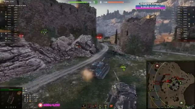 КОРБЕН О ЛЮБИМОЙ КАРТЕ WoT смотреть онлайн