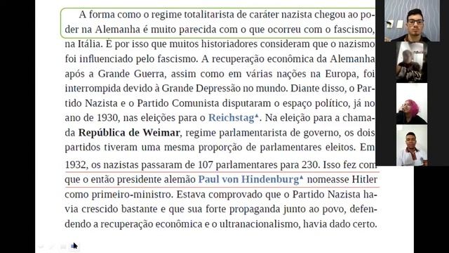 Vídeoconferência (Parte II) - 9.º ano - História - 29 de maio de 2020. смотреть онлайн