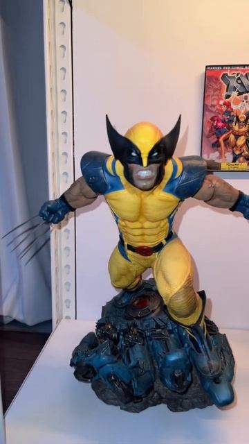 Sideshow Premium Format X-Men Wolverine and Cyclops statues смотреть онлайн