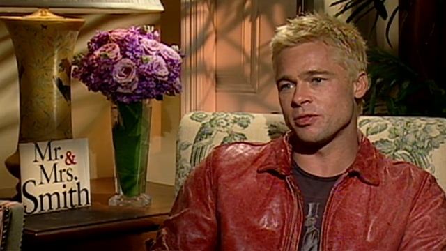 Mr & Mrs Smith: Brad Pitt Exclusive Interview | ScreenSlam смотреть онлайн