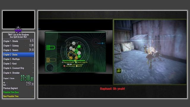 Teenage Mutant Ninja Turtles: Out of the Shadows - New Game+ Co-Op Split-Screen in 53m12s смотреть онлайн