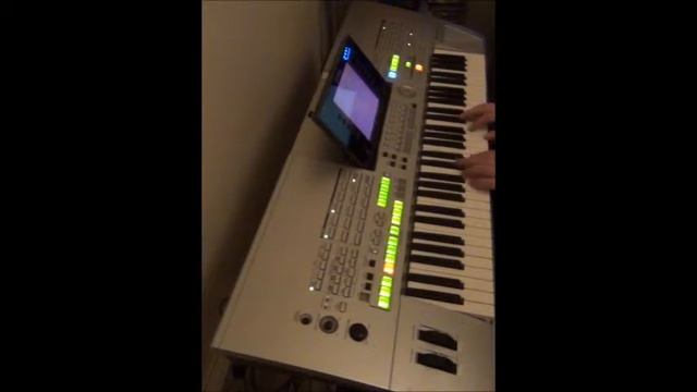 Yamaha TYROS - Accordions Bank Demo - Harmonica смотреть онлайн