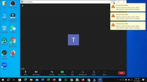 How to Fix Zoom Camera Not Working Problems on Windows 10 | Web Camera Not Working in Zoom