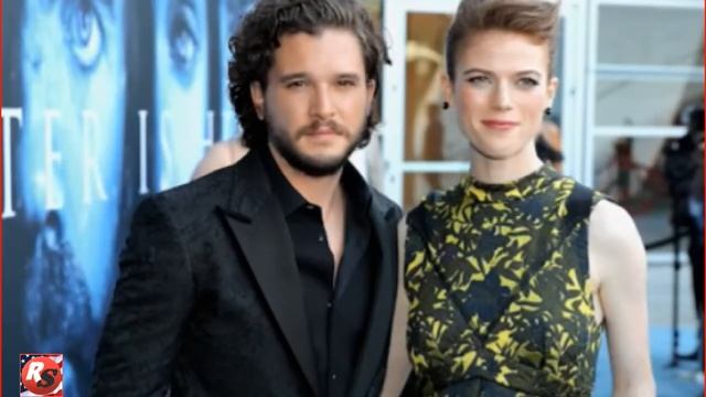 'Game of Thrones' stars Kit Harington and Rose Leslie are married смотреть онлайн