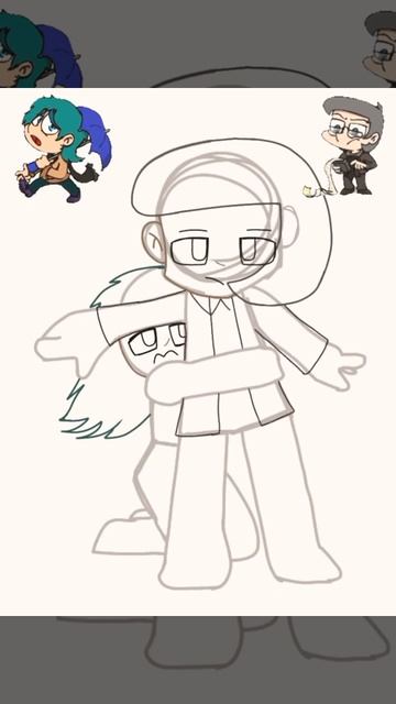 КуроЗонт спид пэинт #13карт #ибиспаинт #painting #drawing смотреть онлайн