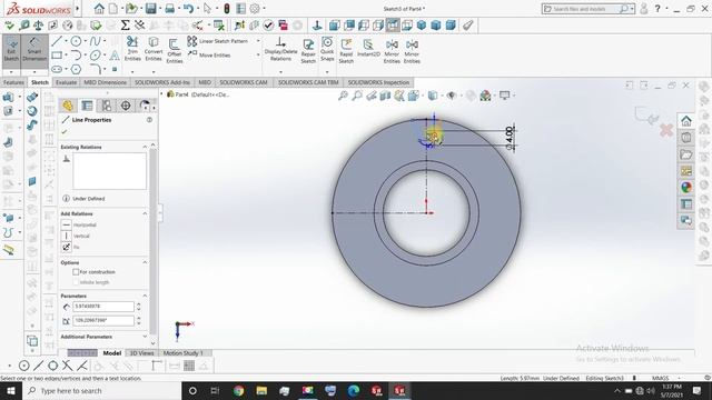 NUT - SHOCK ABSORBER | SOLIDWORKS 2K19 смотреть онлайн