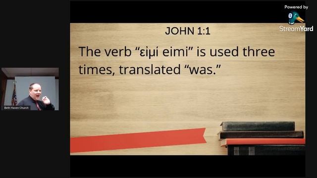 Christology, John 1, part 1 смотреть онлайн