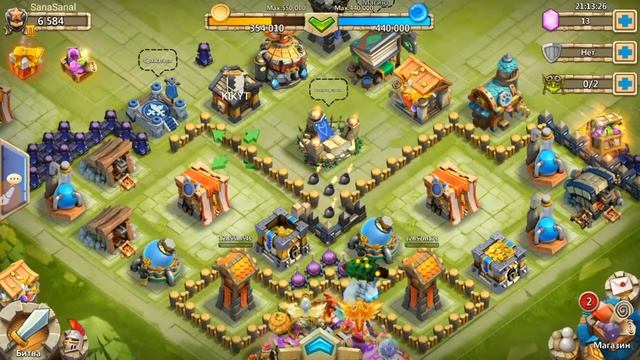 Castle Clash #10 2-ая эволюция дед. сада🏗️🏘️⛲🌆 смотреть онлайн