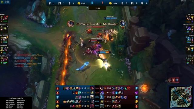 🔹[SK] Markoon🔹Nr -VS- 🔸[SUP] Serin🔸[THA] Jackspektra - LoL Ranked Replay смотреть онлайн