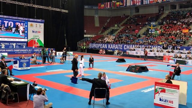 European Karate Championship 2017 - Hirt Silvia - Goranova Ivet / Ивет Горанова смотреть онлайн