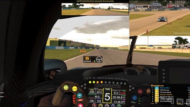 iRacing - Dalara P217 @ Sebring (IMSA - sorry to the GT3 i have murdered) смотреть онлайн