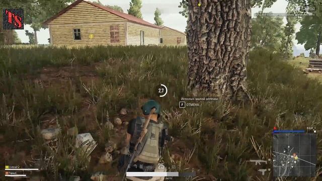 Отец и сын. Берём Топ 1 в PUBG PlayerUnknown’s Battlegrounds попытка #1. смотреть онлайн