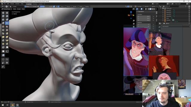 Let's Sculpt - SculptJanuary - Day #18 - Blinding смотреть онлайн