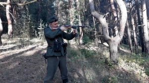 Стрельба с ППШ 41