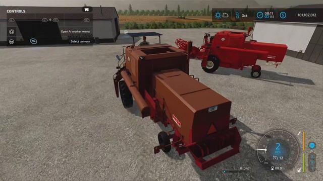Bizon Z056 / Mod for all platforms on FS22 смотреть онлайн