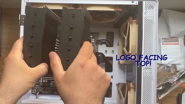 NOCTUA NH D15 COOLER COMPLETE INSTALLATION