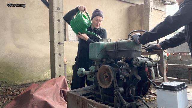 Ich starte meinen Rallye Trabant, Deutz, Lada Niva und meinen Eigenbautraktor mit einer Powerbank смотреть онлайн
