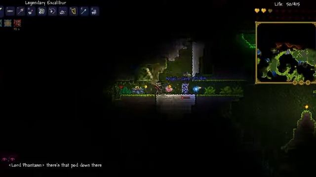 Terraria 1.2: A Tale of Two Weirdoes - Episode 65, ''Arapaima Party!'' смотреть онлайн