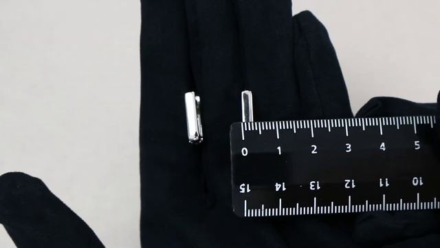 Серебряные серьги Аквамарин А33153 смотреть онлайн