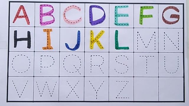 Learn to write alphabets I Learn abcd,alphabets song I A for apple, b for ball,Phonics song#kids смотреть онлайн