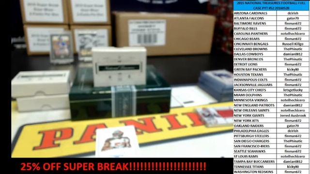 2015 NATIONAL TREASURES FULL CASE PYT #52 & FILLER MAY 20, 2016 смотреть онлайн